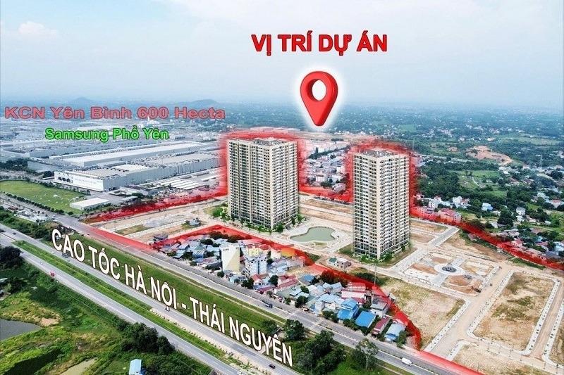 Cần bán gấp lô đất nền 140 m2, hướng Đông tại Hồng Tiến - Phổ Yên - Thái Nguyên, giá 3,5 tỷ