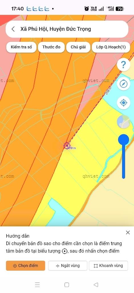 Cần bán lô đất nền 138 m2, mặt tiền 5m, hướng Tây-Nam tại Đức Trọng - Lâm Đồng, giá 650 triệu