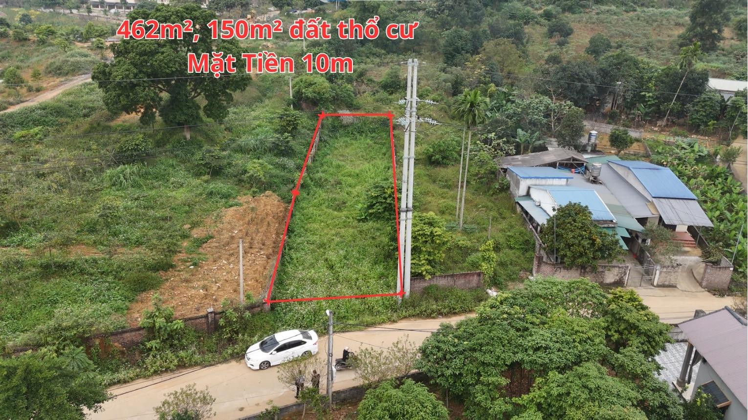 Bán gấp lô đất sổ riêng 462 m2 tại Xã Yên Bài - Ba Vì - Hà Nội, giá 3,8 tỷ