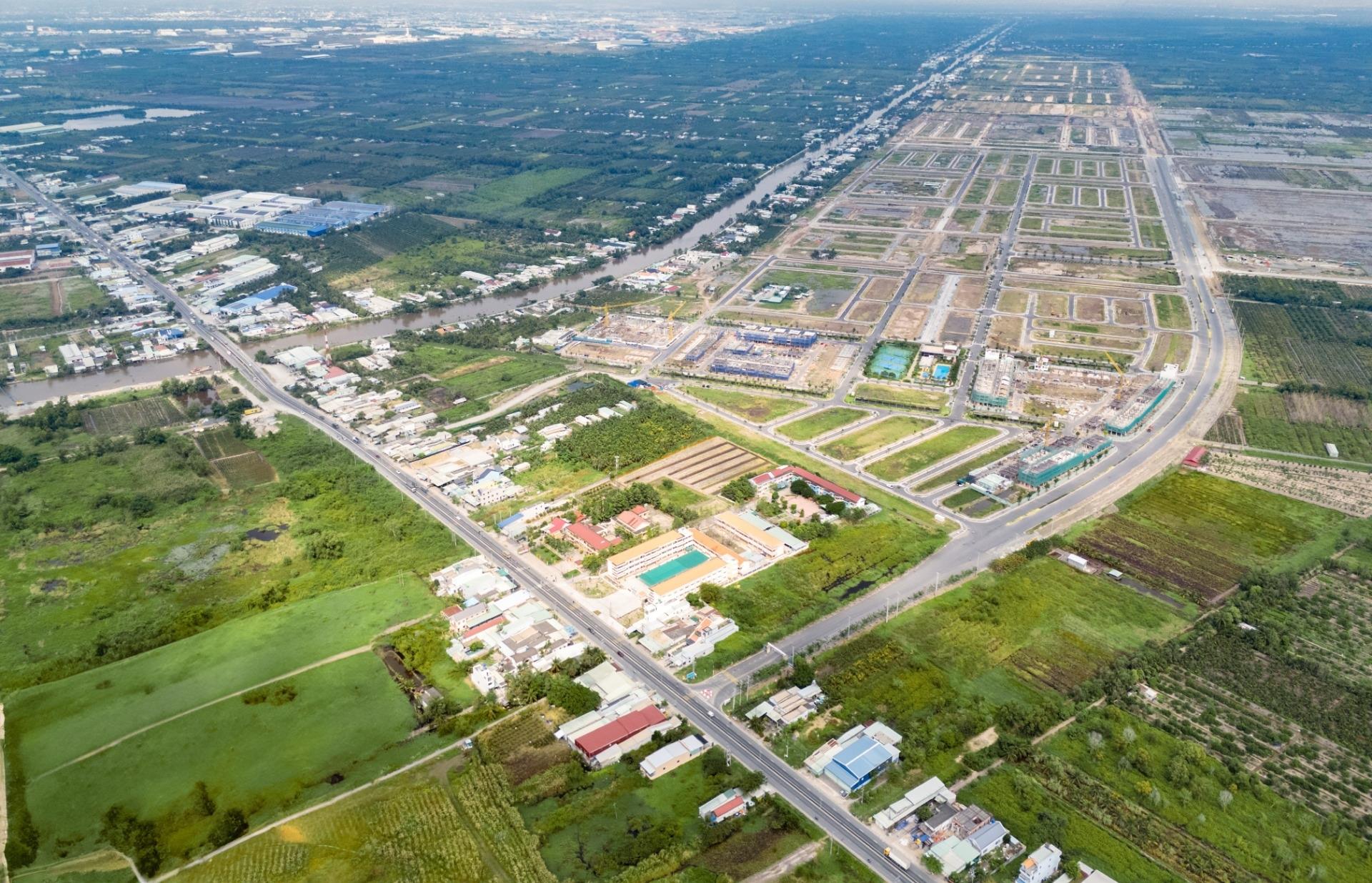 Bán nhanh đất dự án 90 m2 tại Xã Lương Hòa - Bến Lức - Long An, giá 615 triệu