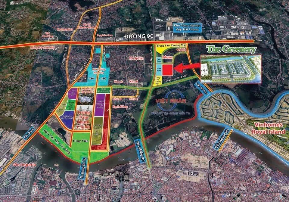 Bán gấp biệt thự siêu đẹp 75 m2, giá 4,79 tỷ tại Xã An Lư - Thủy Nguyên - Hải Phòng
