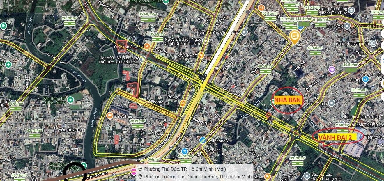 Bán căn nhà đẹp 102 m2 tại Đường 11 - Trường Thọ - Thủ Đức - TP Hồ Chí Minh, giá 7,7 tỷ