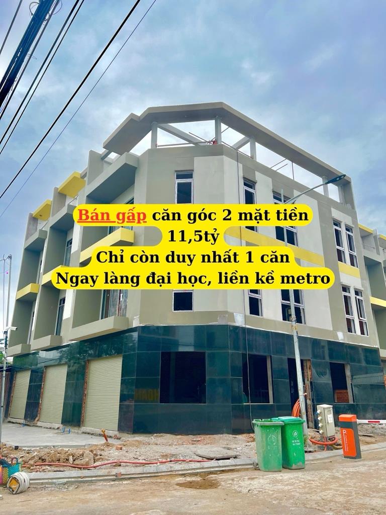 Bán gấp nhà phố thương mại shophouse 120 m2, giá 11,5 triệu tại Dĩ An - Bình Dương