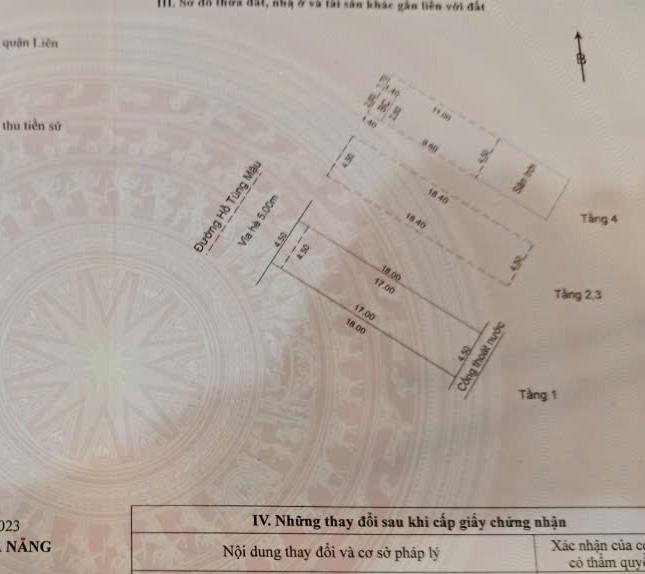 Cần bán gấp nhà mặt phố đẹp 81 m2 tại Đường Hồ Tùng Mậu - Hòa Minh - Liên Chiểu, giá 10,3 tỷ