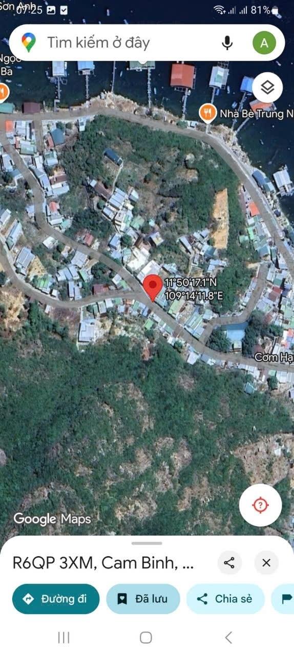 Cần bán gấp bán nhanh lô đất sổ riêng 2000 m2 tại Cam Ranh - Khánh Hòa, giá 9,3 tỷ