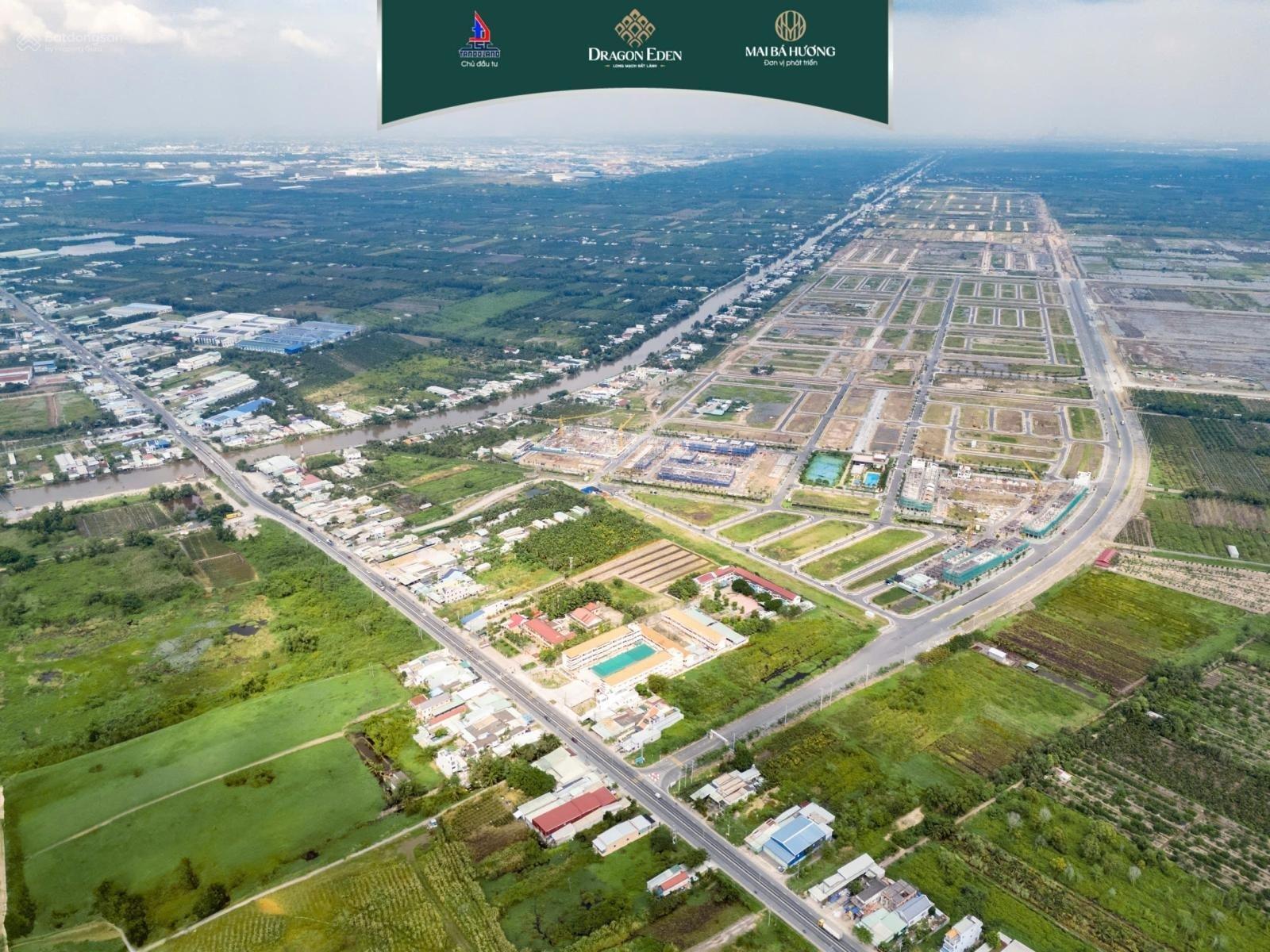 Bán nhanh đất nền 100 m2 tại Thị trấn Bến Lức - Bến Lức - Long An, giá 23 triệu