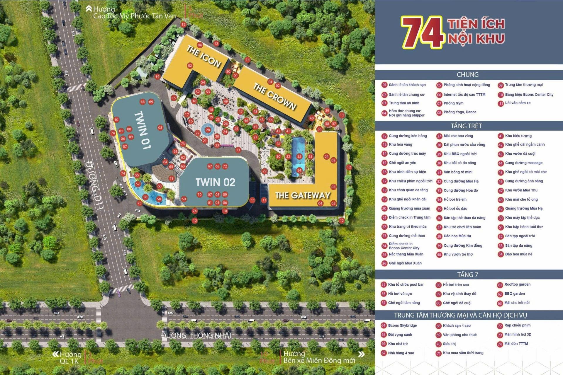 Sở hữu chung cư 52 m2, giá 2,95 tỷ tại Phường Đông Hòa - Dĩ An - Bình Dương