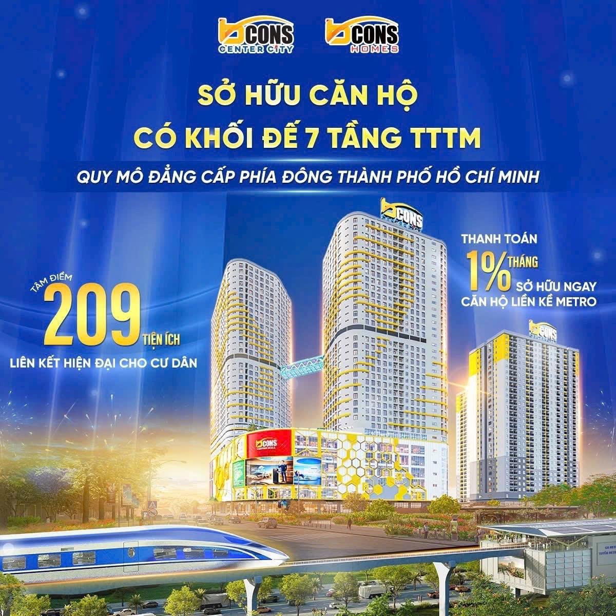 Sở hữu ngay căn hộ chung cư 55 m2, giá 2 tỷ tại Đường Thống Nhất - Đông Hòa - Dĩ An - Bình Dương