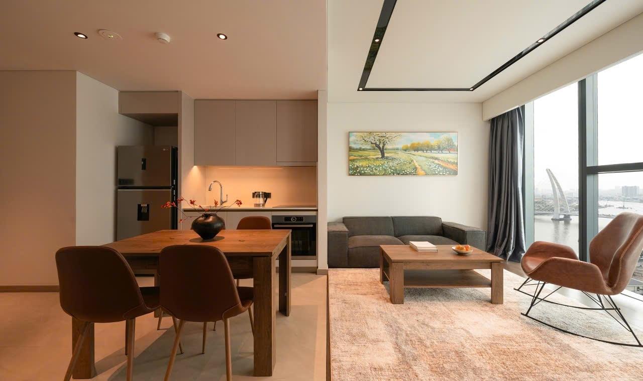 Cho thuê gấp căn chung cư 72 m2 tại Phố Tôn Đức Thắng - Quận 1, giá 75 triệu/tháng