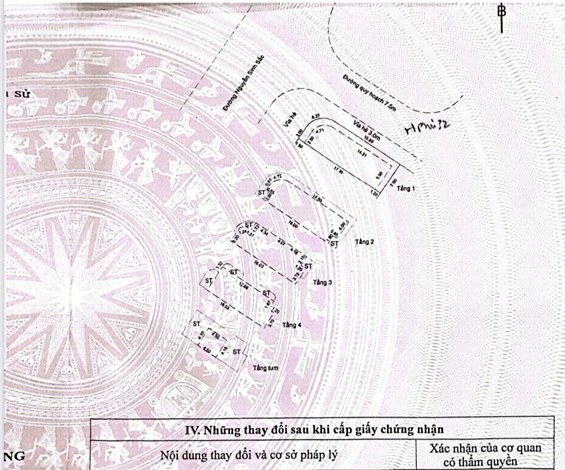 Bán nhanh nhà mặt tiền 137 m2 tại Đường Nguyễn Sinh Sắc - Hòa Minh - Liên Chiểu, giá 26,99 tỷ