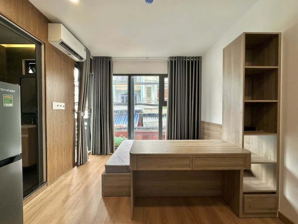 Cho thuê căn hộ Quận 4_ Nhà mới_ Gần Delasol_ Khu ăn uống xầm uất_full nội thất