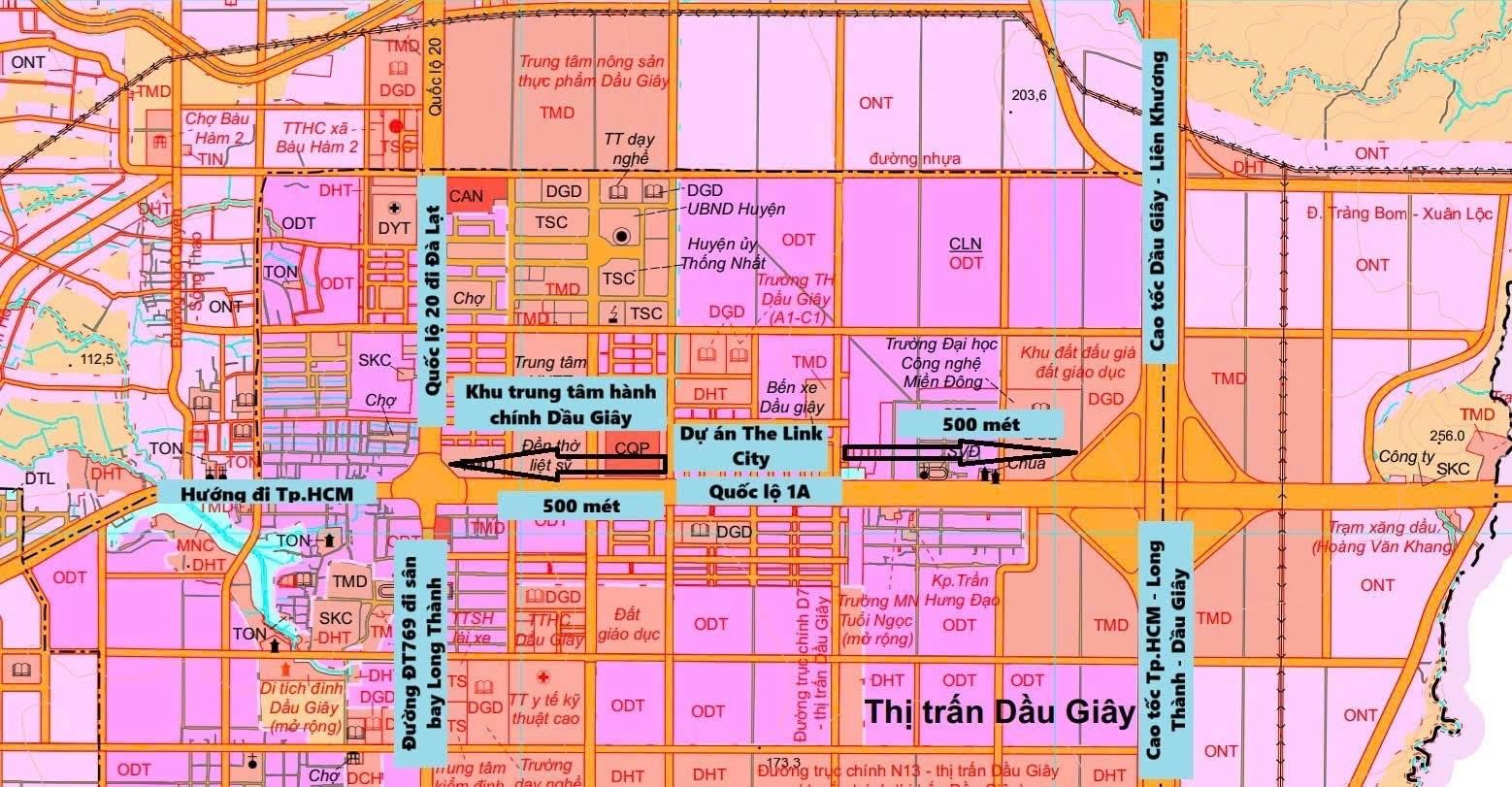 Cần bán nhanh đất 90 m2 tại Đường Quốc lộ 1A - Dầu Giây - Thống Nhất - Đồng Nai, giá 15,7 tr