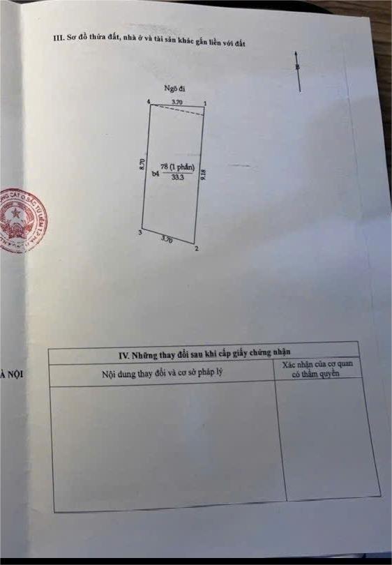 Sở hữu căn nhà riêng 33,29999923706055 m2, hướng Bắc tại Phố Láng Hạ - Đống Đa, giá 13,8 tỷ