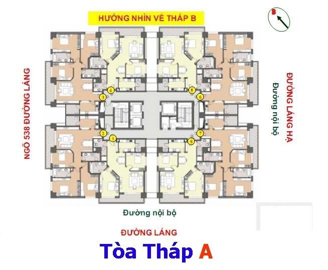 Cần bán gấp bán nhanh căn hộ chung cư 140 m2, giá 18,5 tỷ tại Đường Đường Láng - Đống Đa - Hà Nội