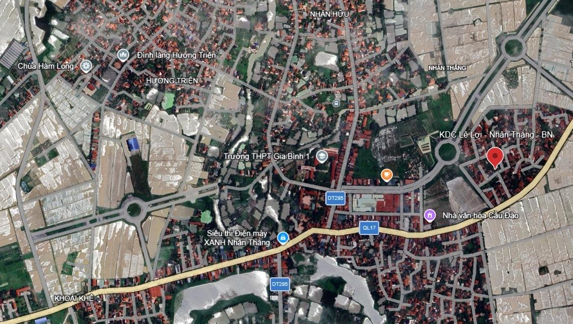 Cần bán gấp bán nhanh lô đất sổ riêng 95 m2 tại Xã Nhân Thắng - Gia Bình - Bắc Ninh, giá 2,4 tỷ