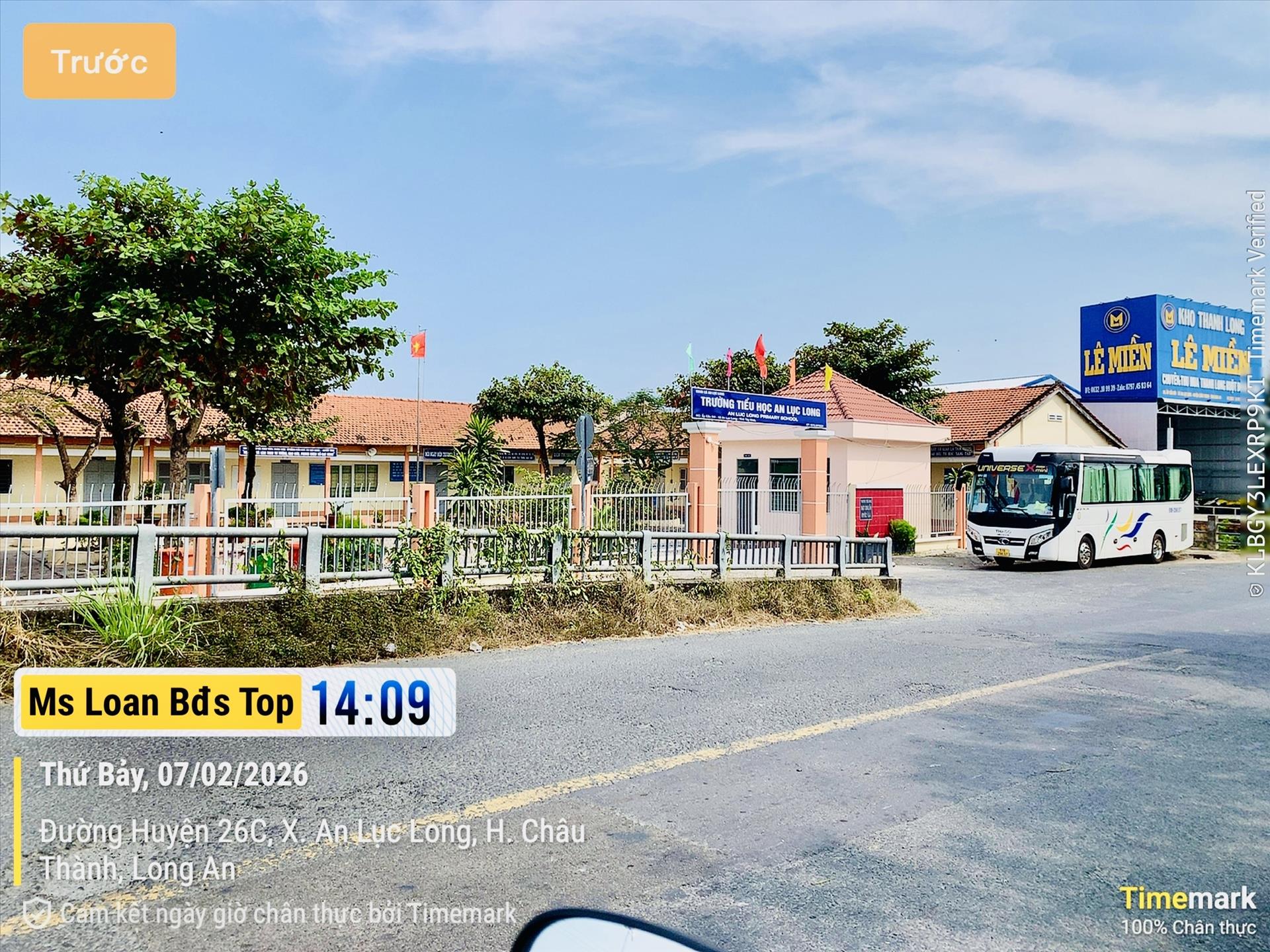 Sở hữu lô đất nền 150 m2 tại Xã An Lục Long - Châu Thành - Long An, giá 450 triệu