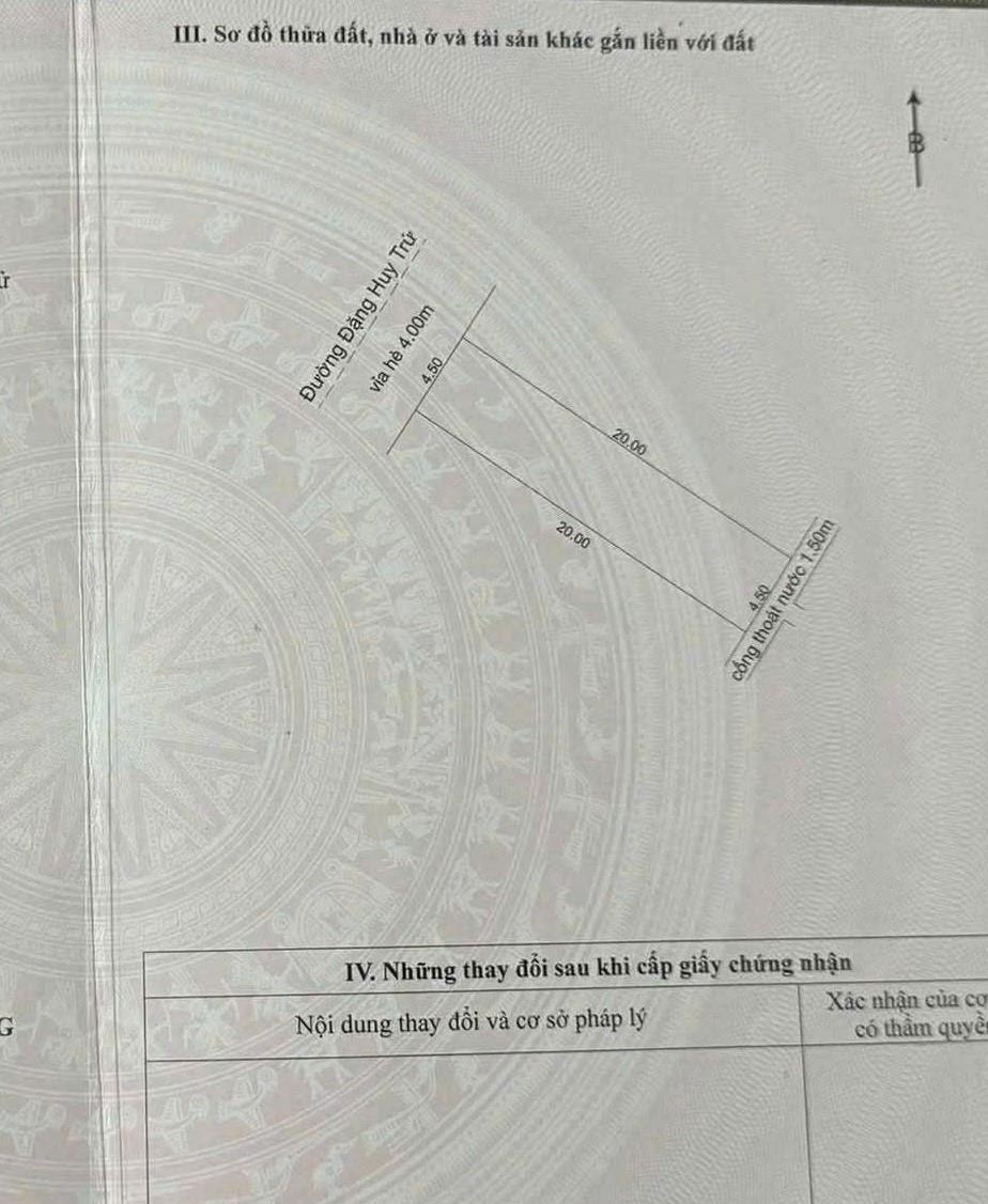 Cần bán ngay lô đất sổ riêng 90 m2 tại Hòa Minh - Liên Chiểu - Đà Nẵng, giá 7,49 tỷ