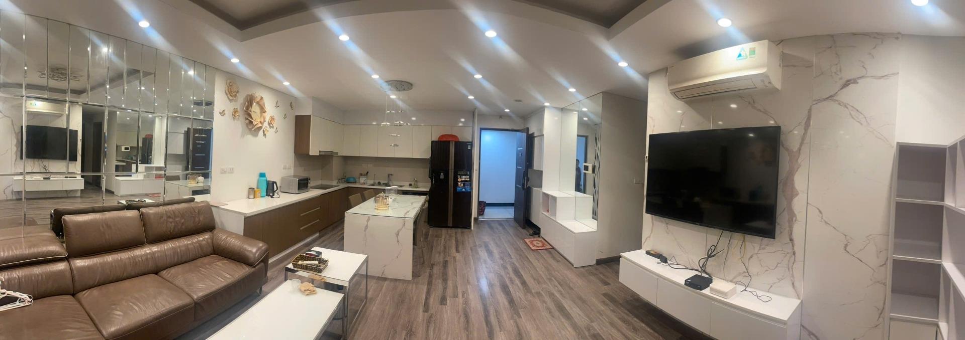 Cho thuê chung cư 108 m2 tại Đường Đê La Thành - Láng Thượng - Đống Đa - Hà Nội, giá 25 tr/tháng