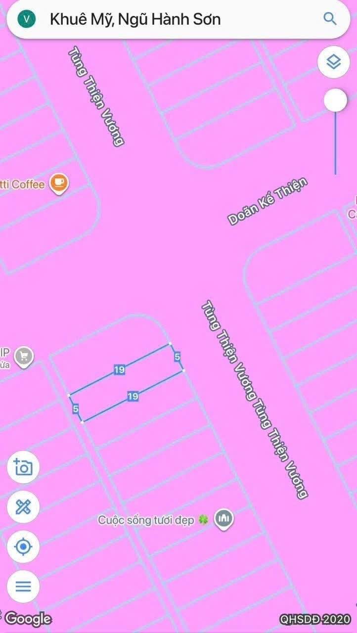 Cần bán gấp bán nhanh đất nền 95 m2 tại Khuê Mỹ - Ngũ Hành Sơn - Đà Nẵng, giá 8,6 tỷ