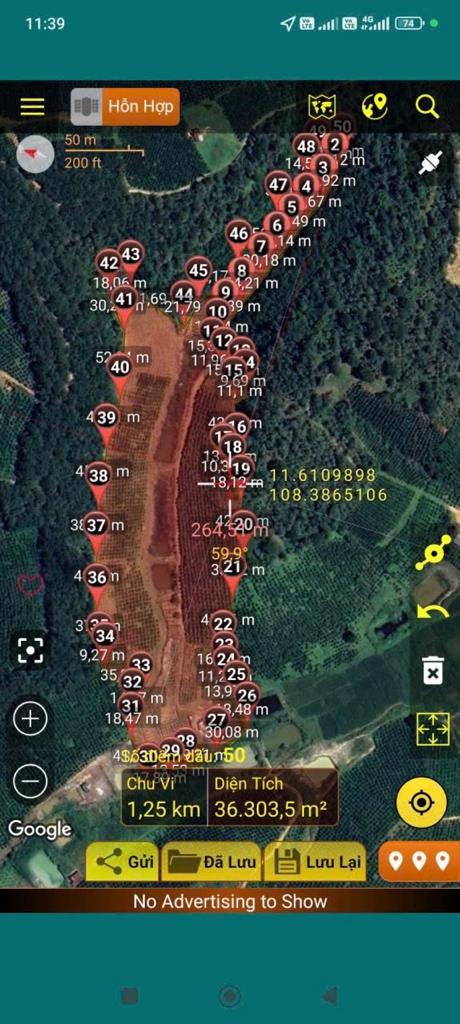 Cần bán nhanh miếng đất 70000 m2 tại Xã Tà Hine - Đức Trọng - Lâm Đồng, giá 6,5 tỷ