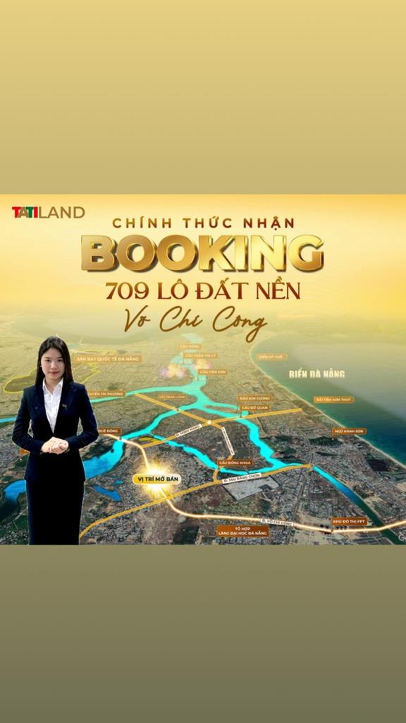 Bán nhanh nền đất 100 m2 tại Đường Võ Chí Công - Hòa Xuân - Cẩm Lệ - Đà Nẵng, giá rẻ