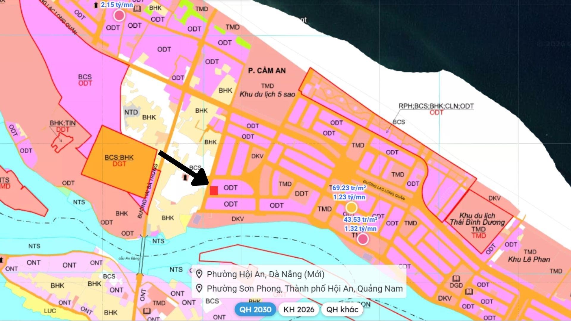 Cần bán gấp mảnh đất 365,1199951171875 m2, hướng Tây-Nam tại Hội An - Quảng Nam, giá rẻ