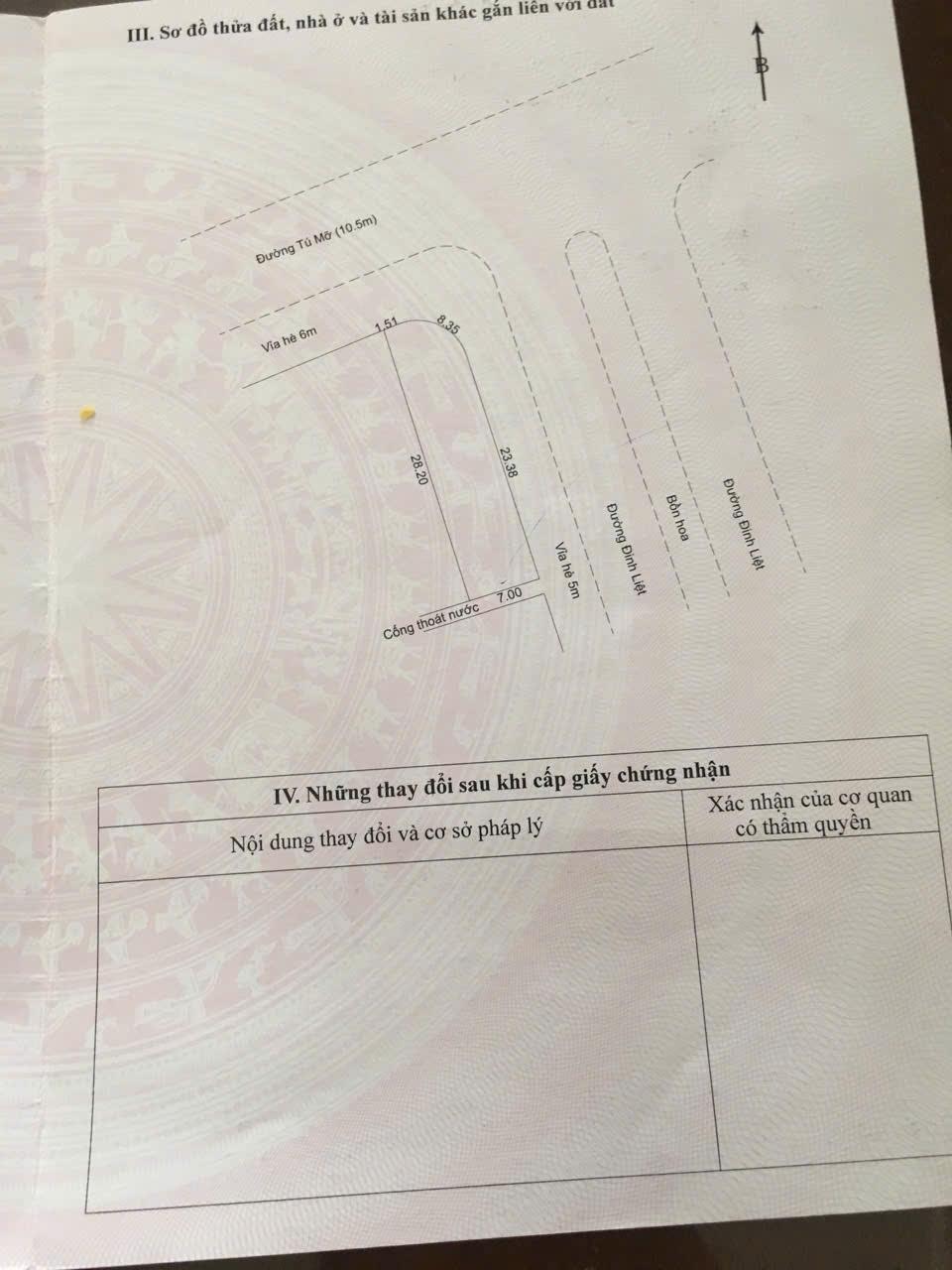 Sở hữu nền đất 333 m2 tại Đường Tú Mỡ - Hòa An - Cẩm Lệ - Đà Nẵng, giá 22 tỷ