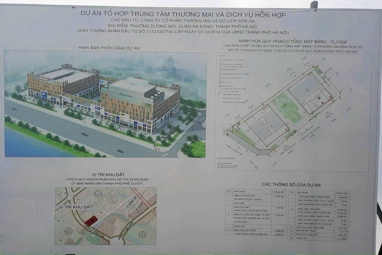 Sở hữu ngay đất nền dự án 50 m2, hướng Đông-Nam tại Dương Nội - Hà Đông - Hà Nội, giá 13,5 tỷ