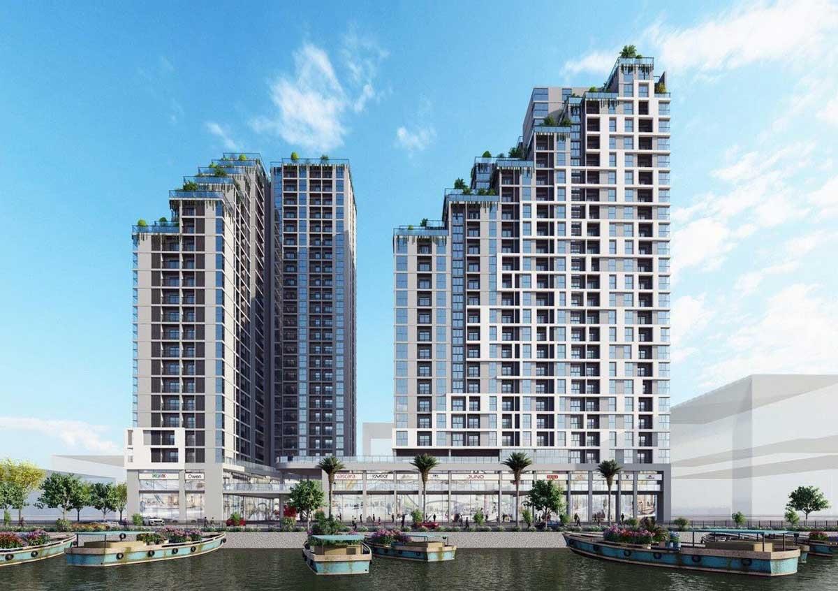 Cho thuê căn hộ D-Aqua, 301 Bến Bình Đông, giá siêu hời! Vào ở hoặc làm văn phòng được liền 