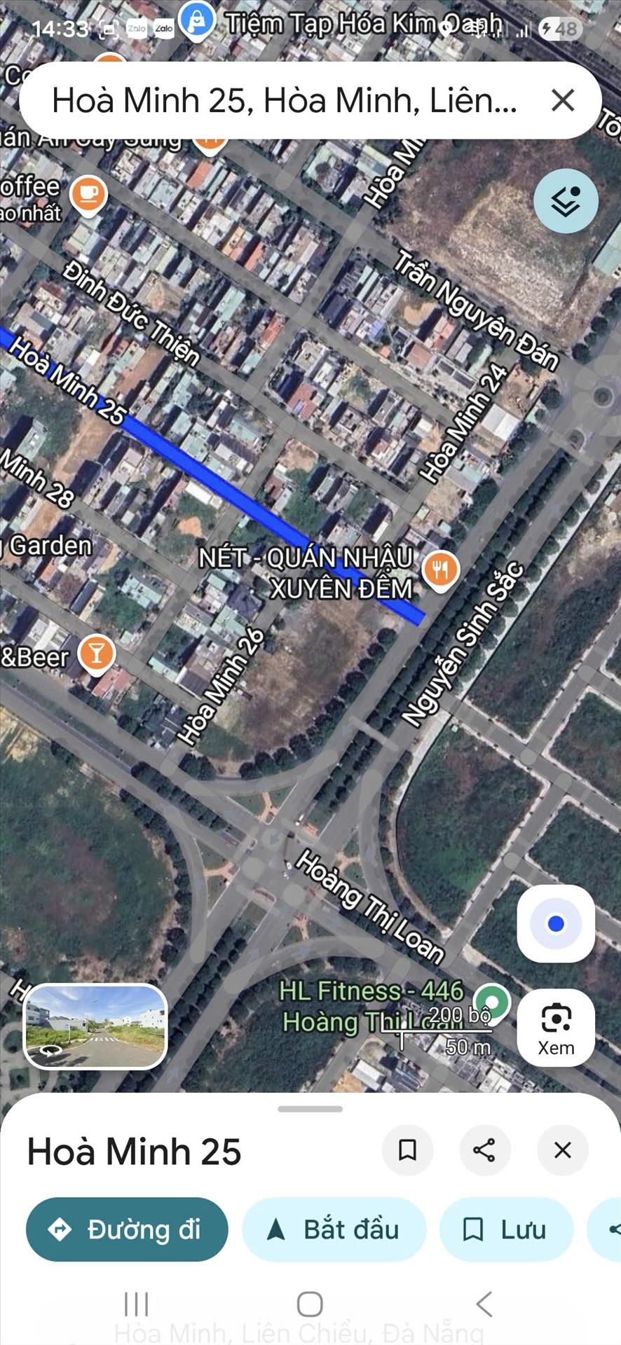 Cần bán gấp bán nhanh đất nền 109 m2 tại Phường Hòa Minh - Liên Chiểu - Đà Nẵng, giá 8,6 tỷ