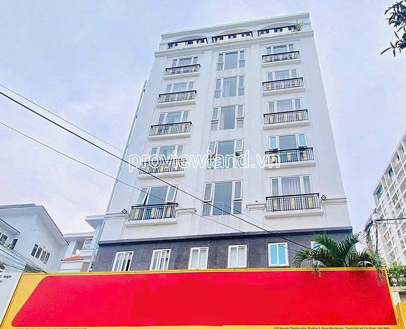 Bán toà nhà CHDV Nguyễn Thượng Hiền Phú Nhuận, 1 hầm 8 tầng, dòng tiền 400 triệu