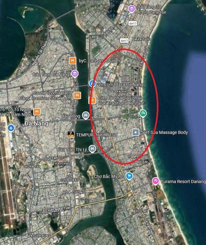 Chuyển nhượng đất nền 86,80000305175781 m2 tại Quận Sơn Trà - Đà Nẵng, giá 15 tỷ