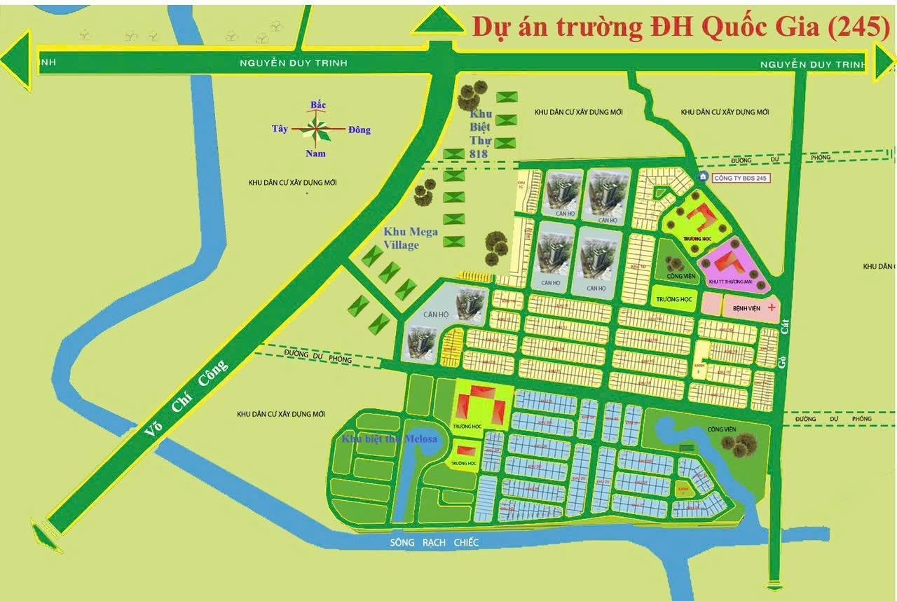 Sở hữu ngay nền đất 184 m2 tại Đường Gò Cát - Phú Hữu - Quận 9 - TP Hồ Chí Minh, giá 7,73 tỷ