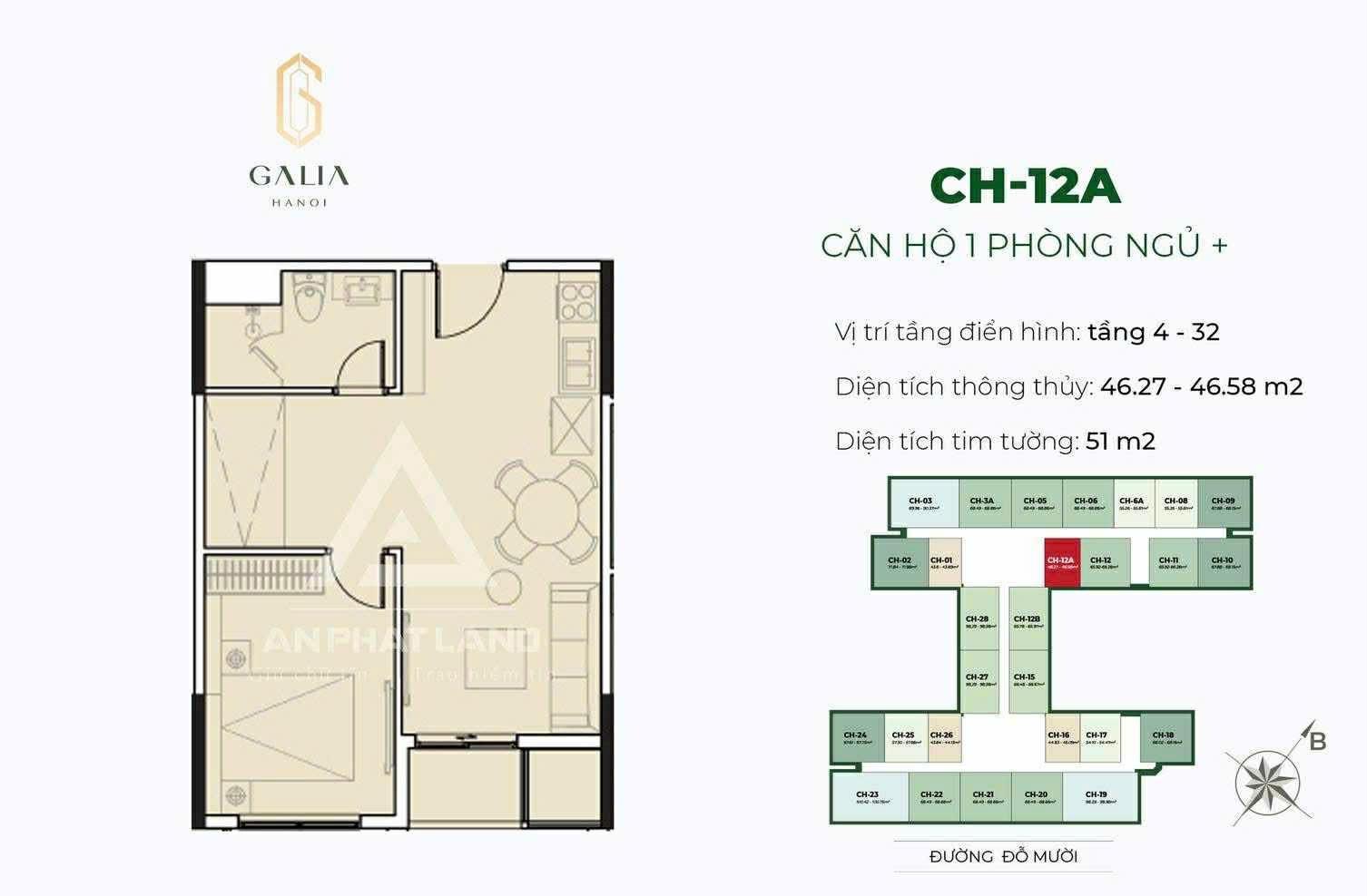 Cần bán căn 46 m2, hướng Đông-Nam, giá 3,4 tỷ tại Phường Yên Sở - Hoàng Mai - Hà Nội