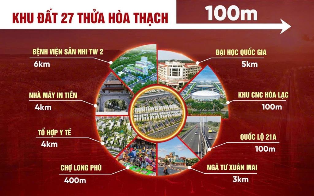 Cần bán đất 100 m2, mặt tiền 5m tại Xã Canh Nậu - Thạch Thất - Hà Nội, giá 2,3 tỷ