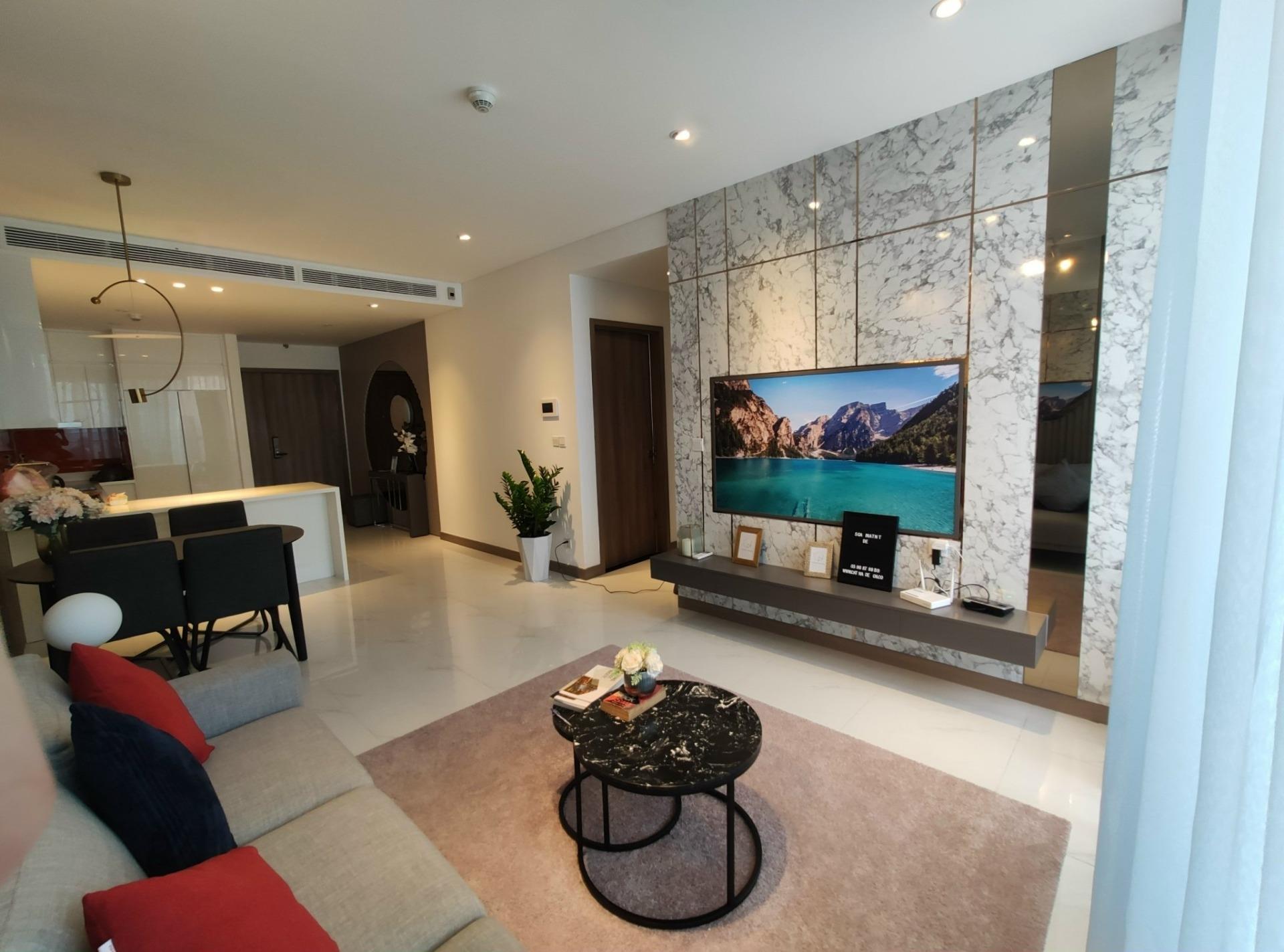 Cần cho thuê chung cư 101 m2 tại Đường Nguyễn Hữu Cảnh - Bình Thạnh, giá 40 triệu/tháng