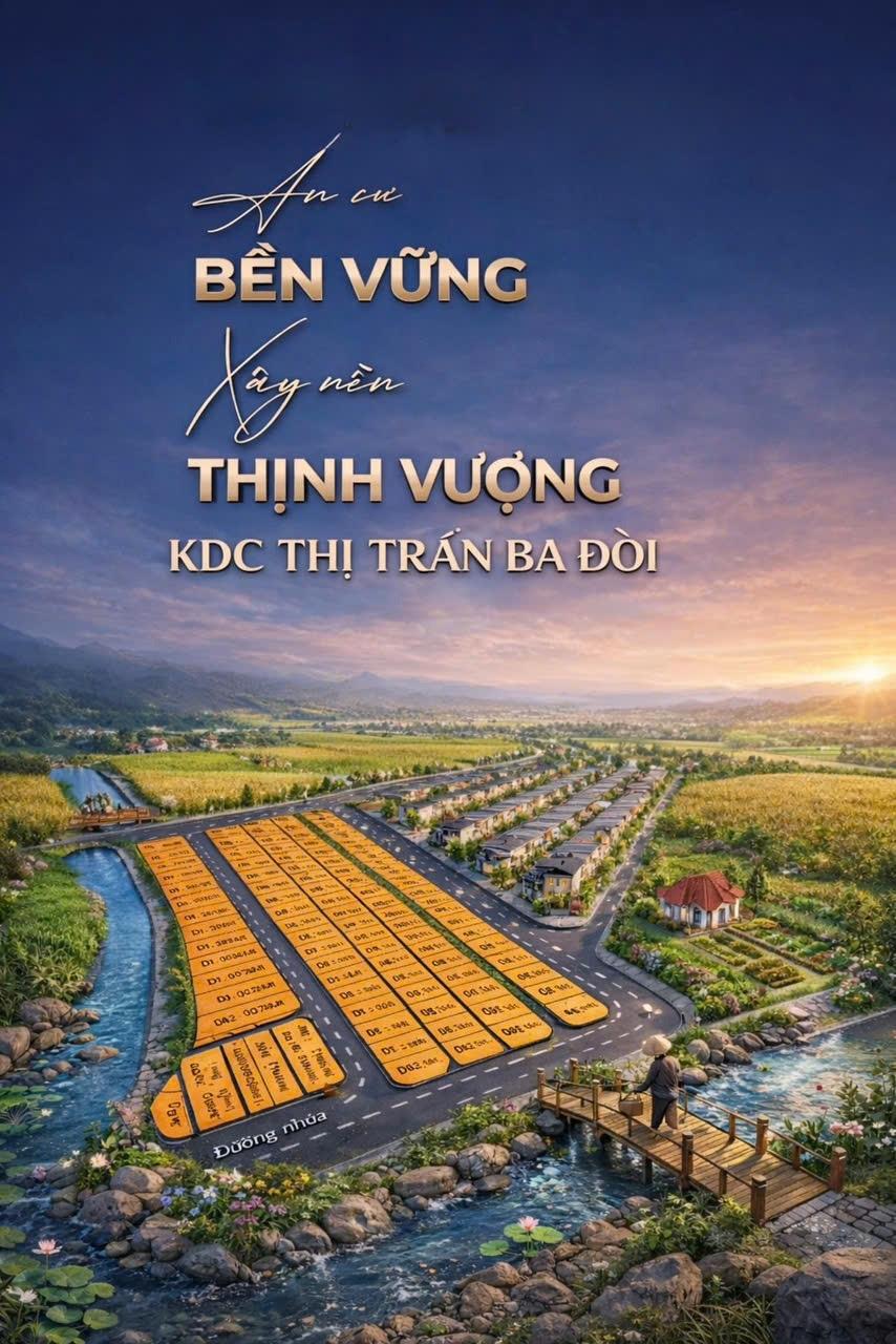 Bán nhanh lô đất sổ riêng 50 m2 tại Huyện Lạc Thủy - Hòa Bình, giá 375 tr