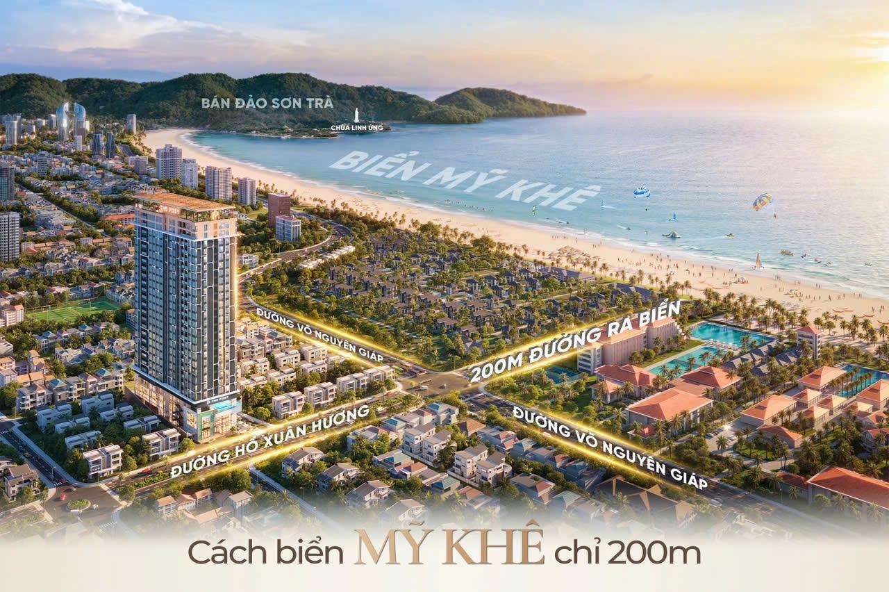Bán căn hộ chung cư 46 m2, giá 3 tỷ tại Đường Hồ Xuân Hương - Mỹ An - Ngũ Hành Sơn - Đà Nẵng