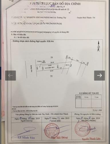 Cần bán lô đất nền 198 m2 tại Xã Trường Tây - Hòa Thành - Tây Ninh, giá 960 tr