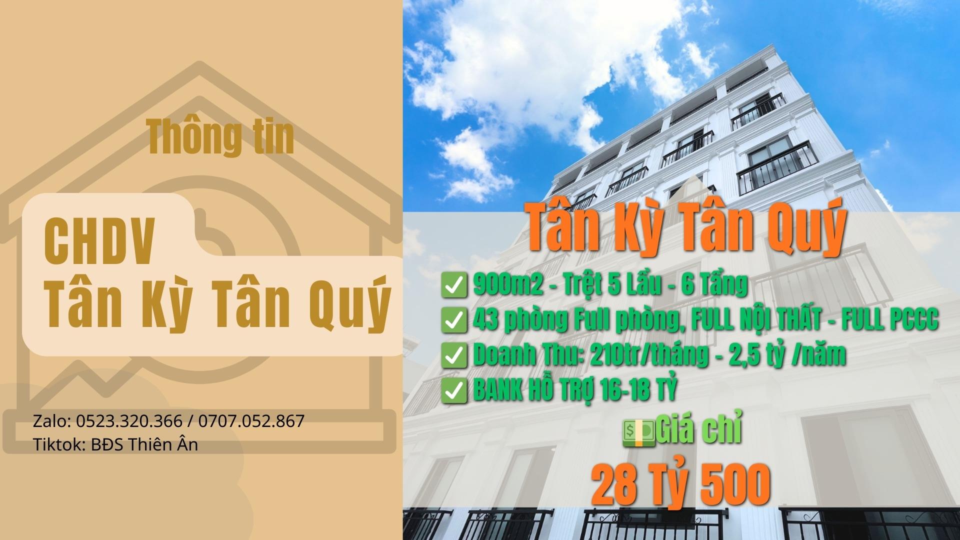 Chuyển nhượng nhà shr 228 m2, hướng Đông tại Đường Tân Kỳ Tân Quý - Bình Tân, giá 28,5 tỷ