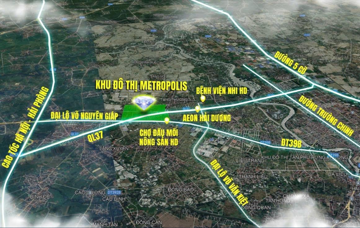 Sở hữu ngay đất dự án 75 m2, hướng Đông-Nam tại Xã Thạch Khôi - Hải Dương - Hải Dương, thỏa thuận