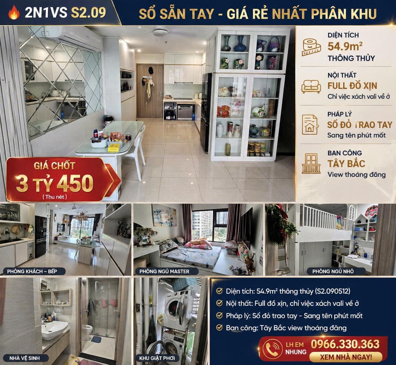 Cần bán nhanh căn hộ chung cư 55 m2, hướng Tây-Bắc, giá 3,45 tỷ tại Xã Dương Xá - Gia Lâm - Hà Nội