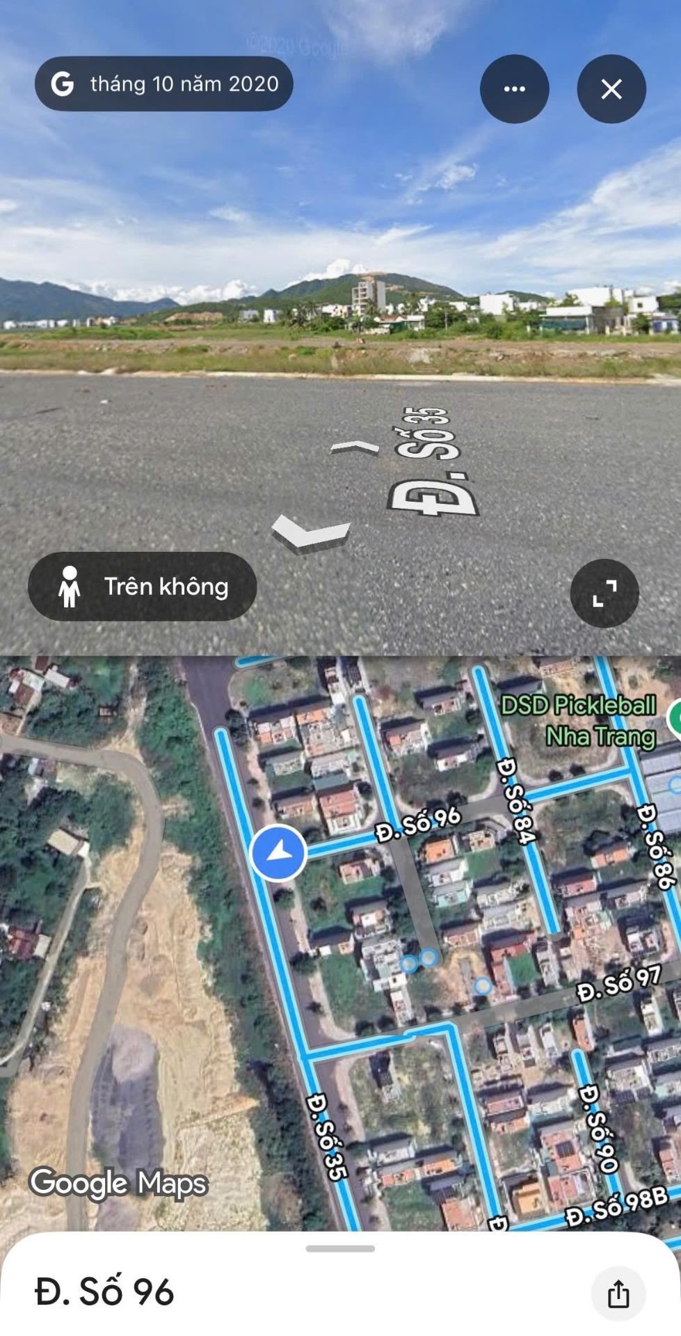 Bán nhanh lô đất nền 100 m2, hướng Đông-Nam tại Xã Vĩnh Thái - Nha Trang - Khánh Hòa, giá 5,3 tỷ