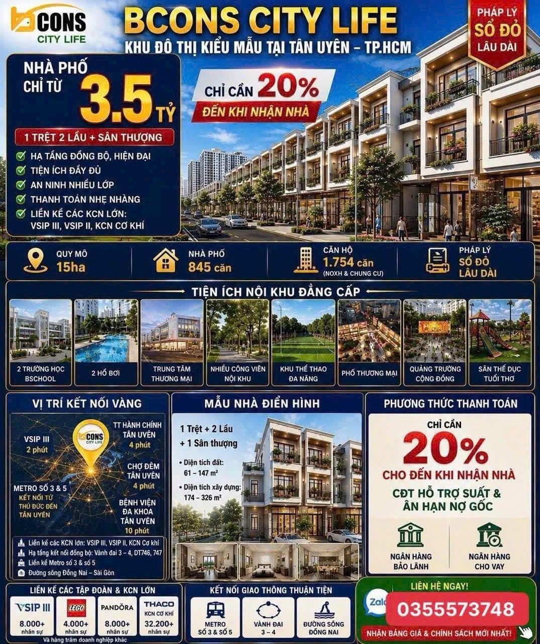 Bán nhanh nhà mặt phố 61 m2 tại Phường Uyên Hưng - Tân Uyên - Bình Dương, giá 3,5 tỷ