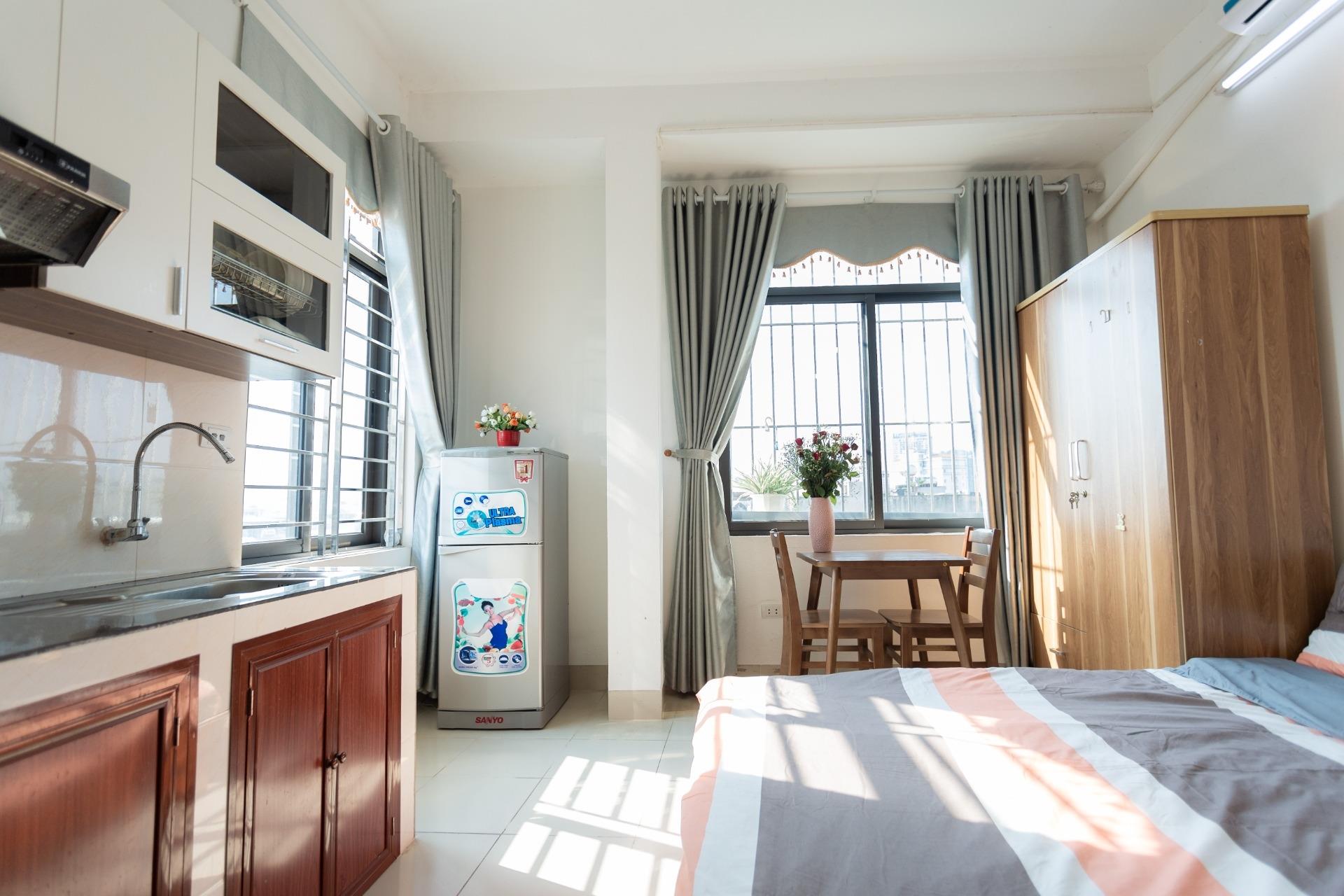 Thuê ngay căn hộ 30 m2 tại Phố Trung Kính - Yên Hòa - Cầu Giấy - Hà Nội, giá 4,2 tr/tháng