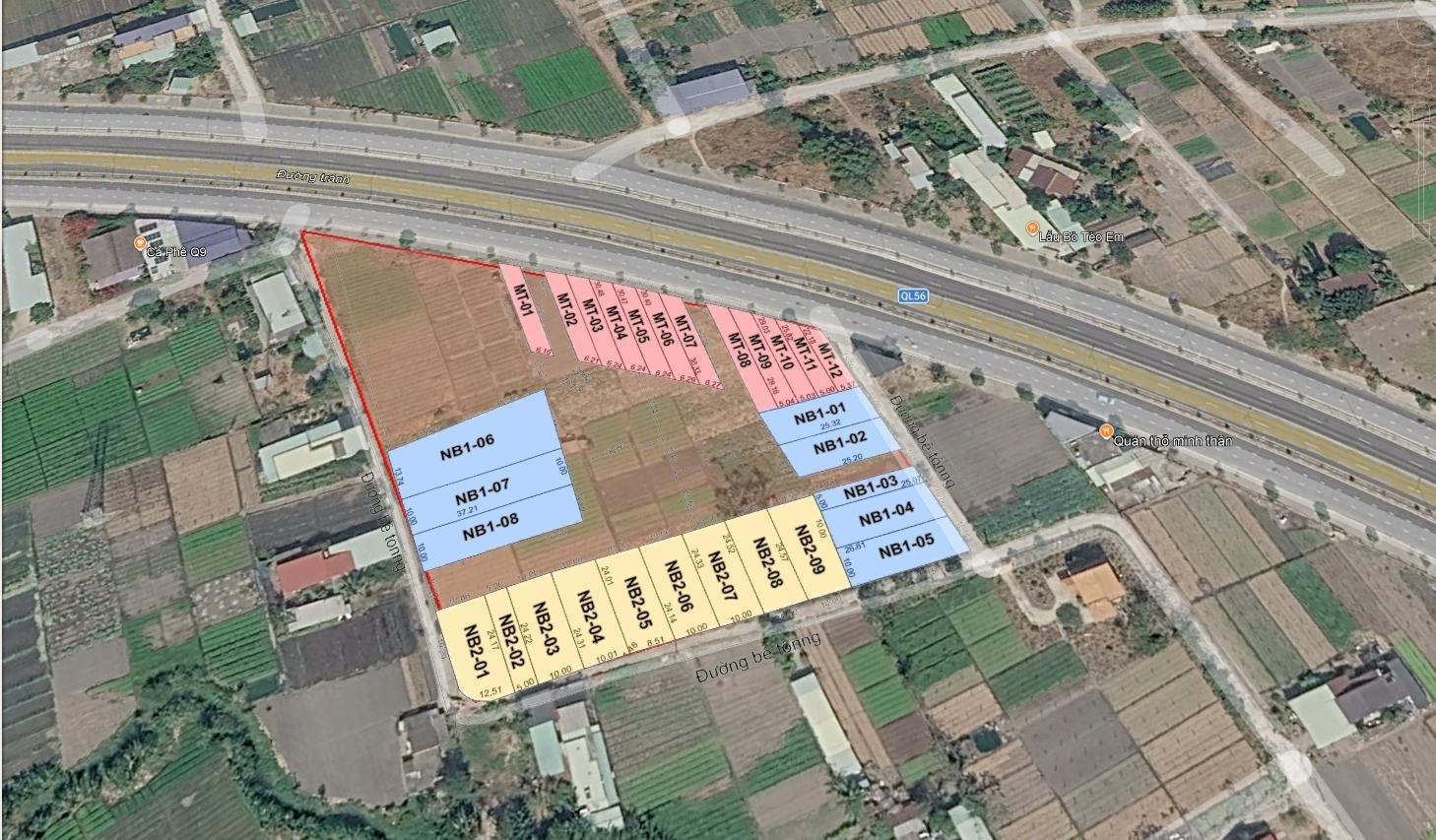 Cần bán gấp bán nhanh mảnh đất 152,1999969482422 m2 tại Thị xã Phú Mỹ, giá 1,4 tỷ