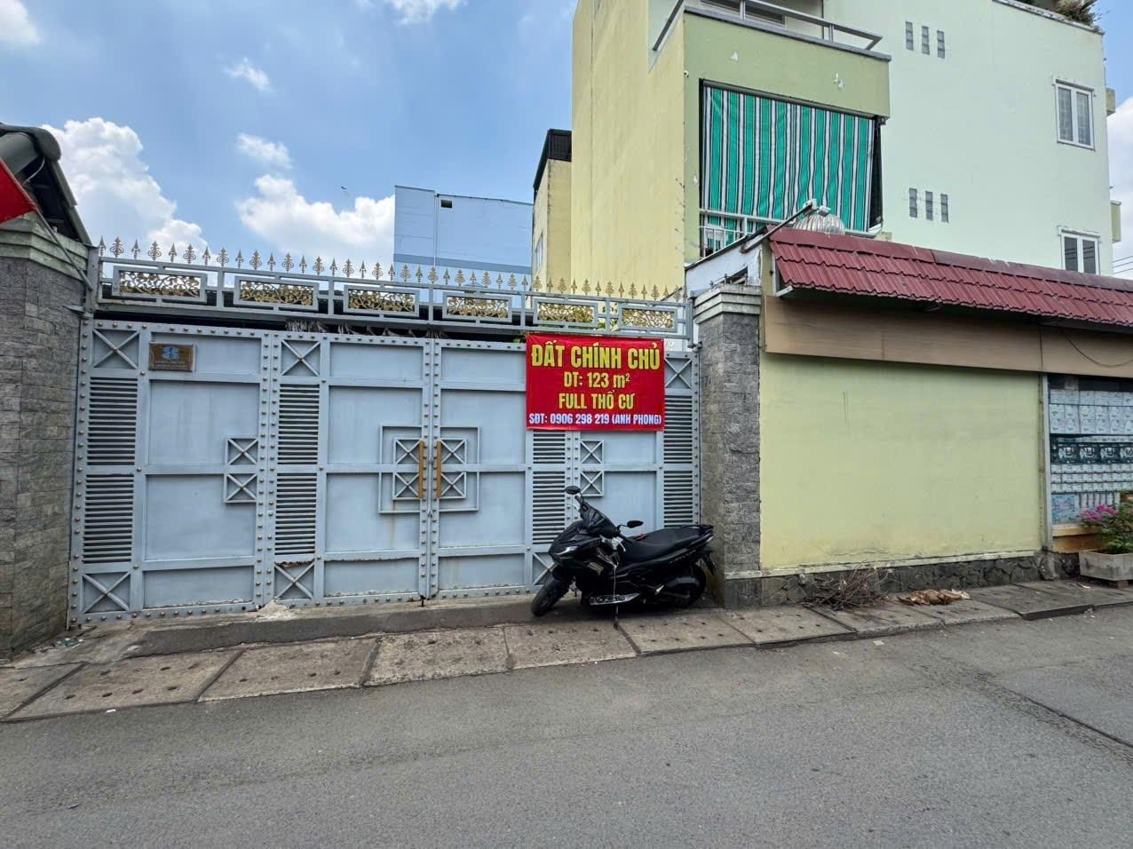 Sở hữu ngay lô đất 123 m2, hướng Tây-Bắc tại Linh Đông - Thủ Đức - TP Hồ Chí Minh, giá 9,84 tỷ