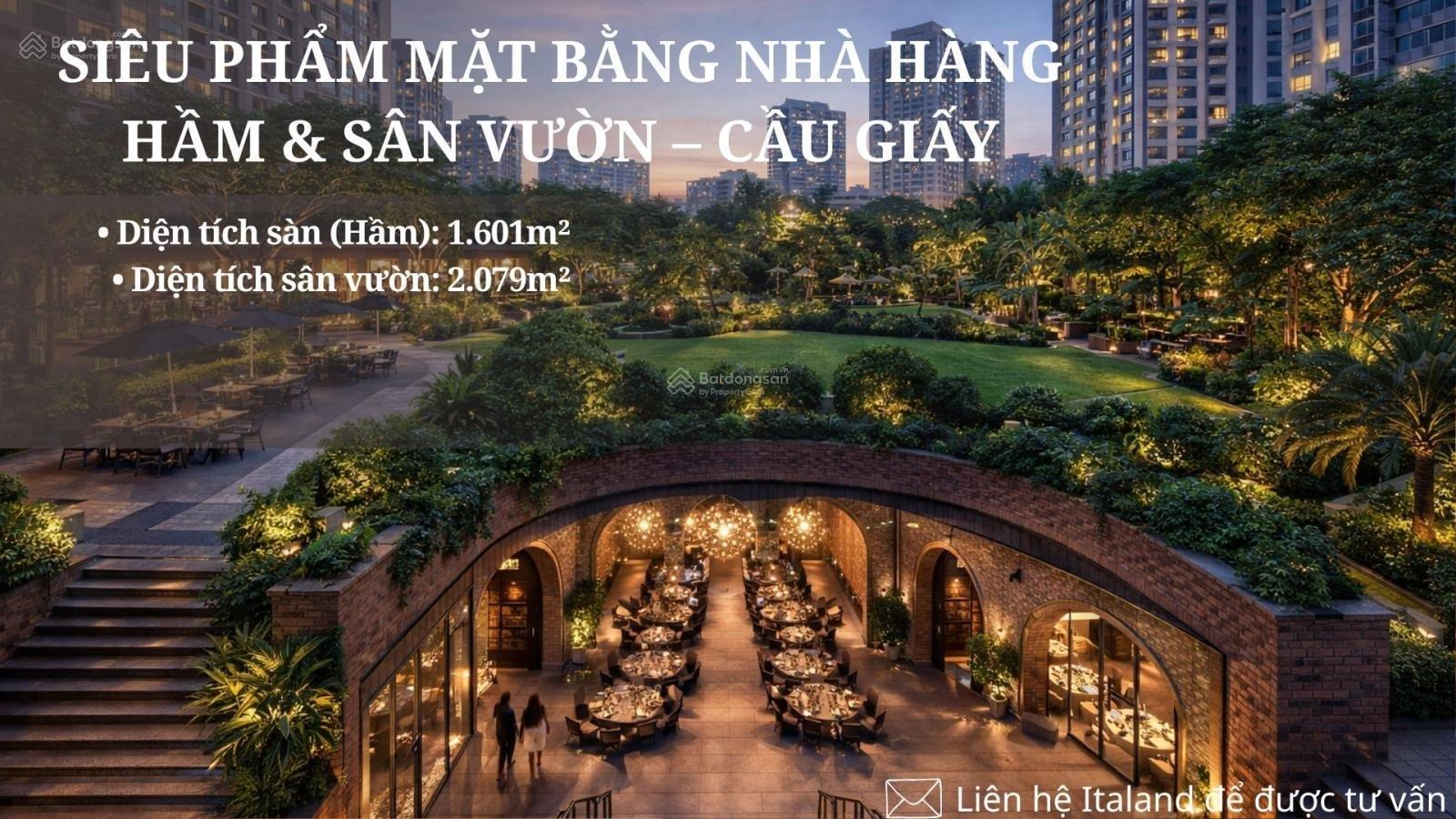 Cần cho thuê nhà phố thương mại 2079 m2 tại Quận Cầu Giấy - Hà Nội, giá tốt