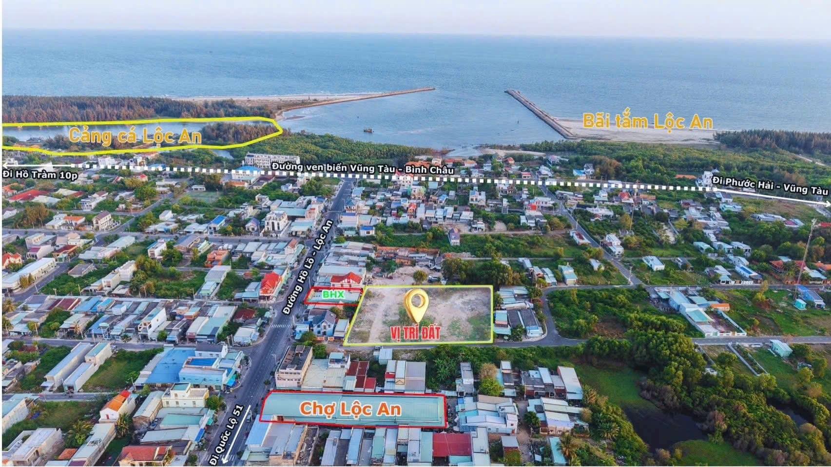 Cần bán nhanh đất 84,9000015258789 m2, hướng Tây-Nam tại Đất Đỏ - Bà Rịa Vũng Tàu, giá 1,19 tỷ