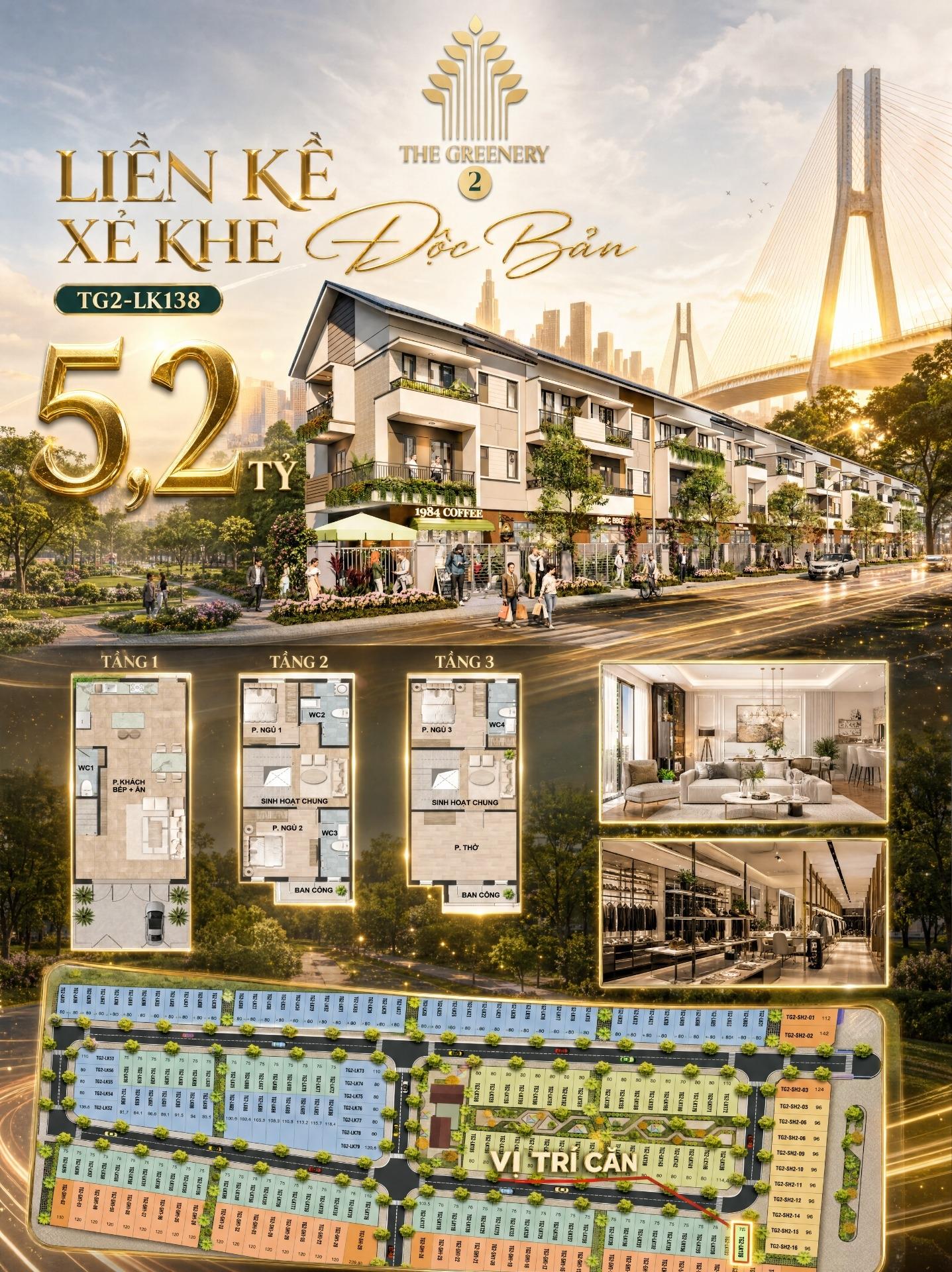 Cần bán gấp căn biệt thự 78 m2, giá 5,2 tỷ tại Xã Dương Quan - Thủy Nguyên - Hải Phòng
